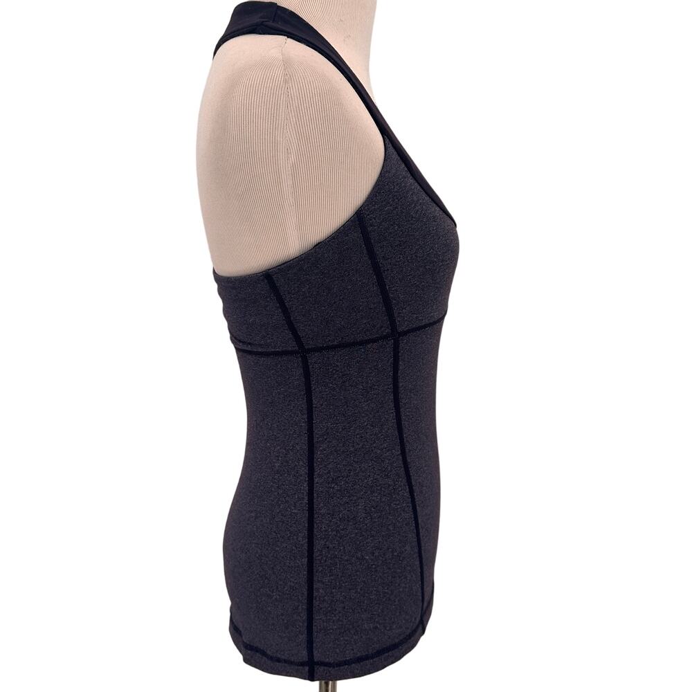 Lululemon Purple Plum Workout Tank Mesh Racerback Size 4 - Picture 5 of 6